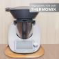 Preview: Premium-Gleitbrett -  Untersetzer aus Massivholz für den Thermomix TM5 / TM6 / TM31- Buche SE