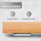 Preview: Premium-Gleitbrett -  Untersetzer aus Massivholz für den Thermomix TM5 / TM6 / TM31- Buche SE