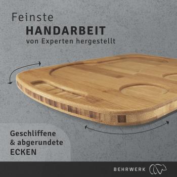 Gleitbrett & Ständer für Sodastream Crystal I Perfekter Untersetzer aus massiven Eichenholz - XXL